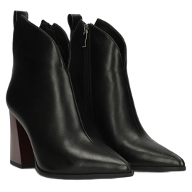 Stivale alla moda su palo Filippo DBT4042 Nero 4