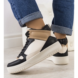 Sneakers nere di Adite nero 1