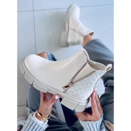 Stivali Ariana Beige Jodhpur 1