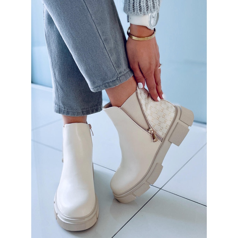 Stivali Ariana Beige Jodhpur 2