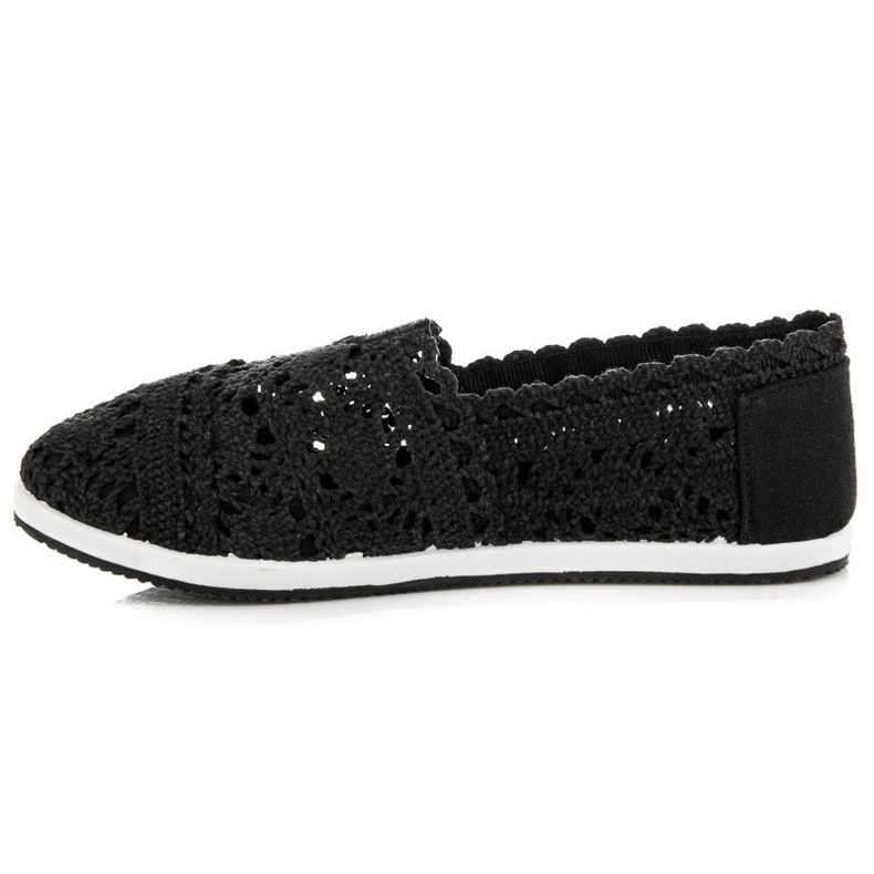 Seastar Slipons in pizzo nero 2