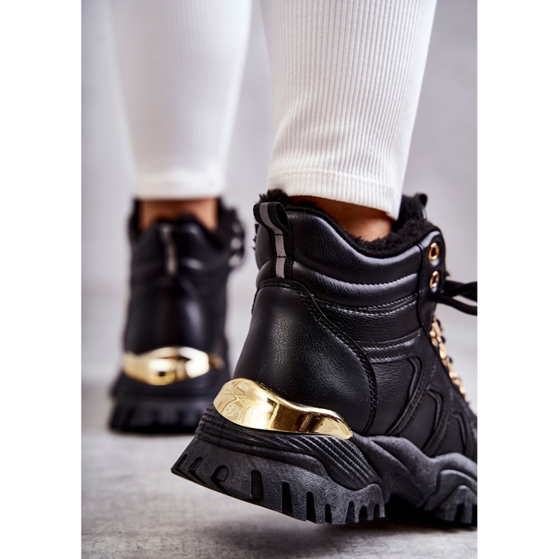 BM Trappers neri isolati Hareshaw da donna nero 1