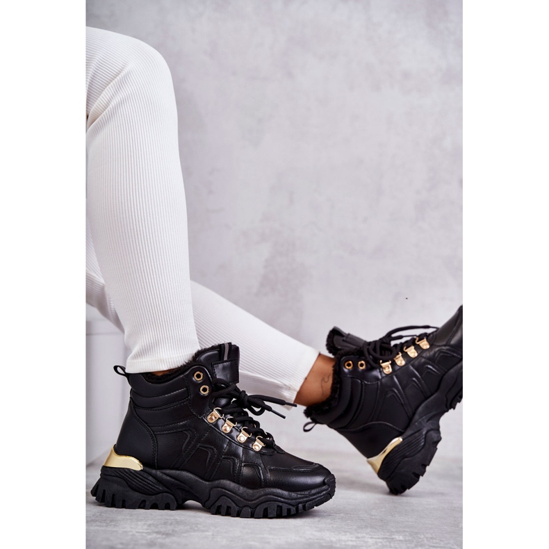 BM Trappers neri isolati Hareshaw da donna nero 2