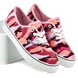 L&H Sneaker con lacci mimetiche multicolore 1