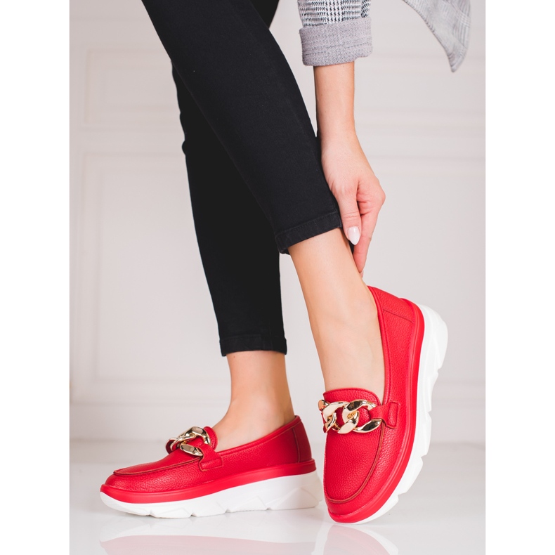 Scarpe Vinceza da donna rosse rosso 2
