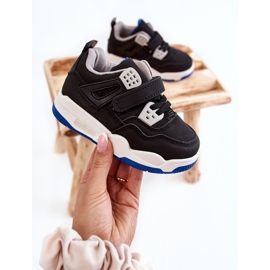 FR1 Scarpe Sportive per Bambini in Pelle Nera e Navy Marisa nero blu 1