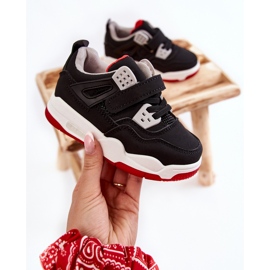 Scarpe Sportive in Pelle per Bambini Marisa Nere e Rosse nero 2