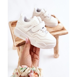 FR1 Scarpe Sportive Bambini in Pelle Bianche Marisa bianco 1