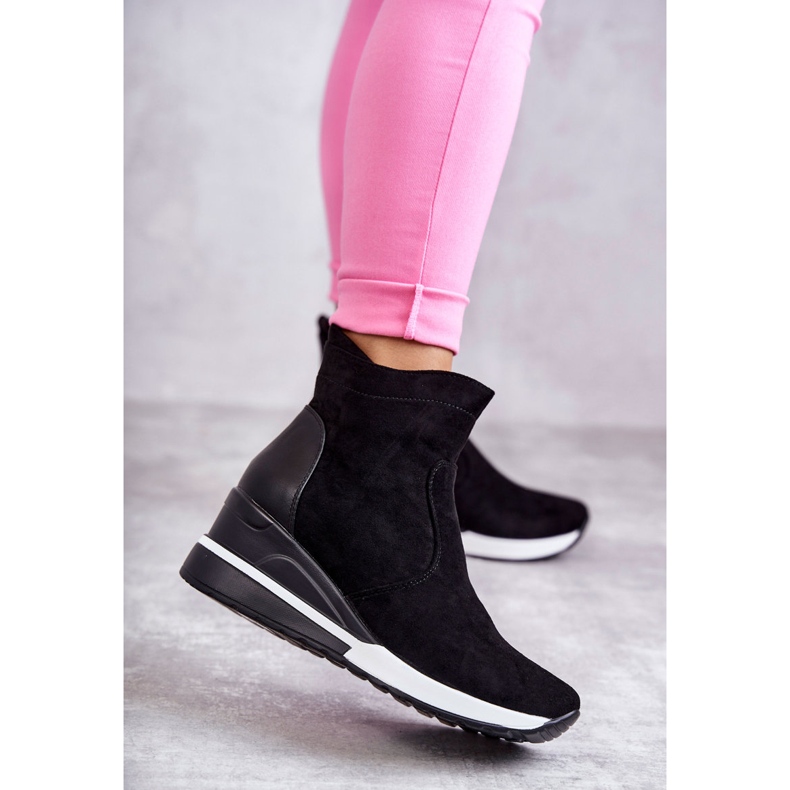 Vinceza Sneakers con zeppa Rita nere nero 1