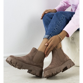 Stivali da donna marrone mooca 2