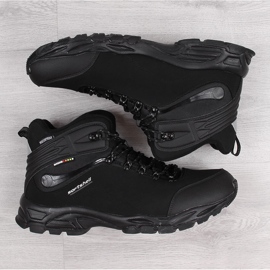 Scarpe da trekking impermeabili oversize nere American Club nero 1