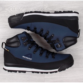 Scarpe da trekking da uomo, impermeabili, isolanti, blu navy American Club 1
