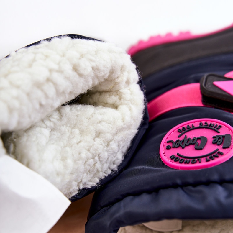 Doposci isolanti per bambini Lee Cooper LCJ-21-44-0522 Fucsia nero blu navy rosa 1