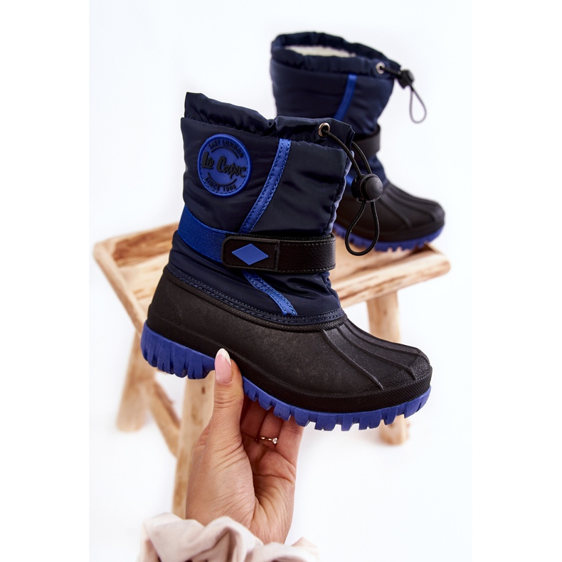 Caldi doposci per bambini Lee Cooper LCJ-21-44-0522 Blu navy nero 2