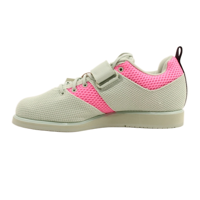 Scarpe Adidas Powerlift 5 sollevamento pesi GY8920 lino verde 1