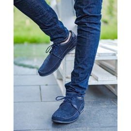 KOMODO Scarpe Mocassini uomo 875 blu navy 4