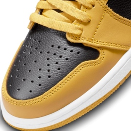 Acquista Nike Air Jordan 1 Retro High Og M 555088-701 nero giallo 6