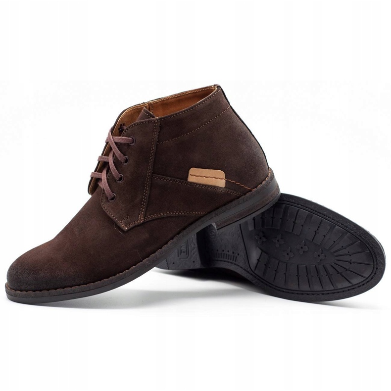 KENT Stivali da uomo Jodhpur 605 marrone 3