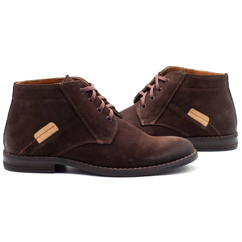 KENT Stivali da uomo Jodhpur 605 marrone 5