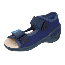 Befado scarpe per bambini pu 065P170 blu navy blu 1