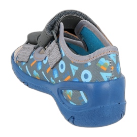 Scarpe per bambini Befado pu 065P160 blu grigio 2