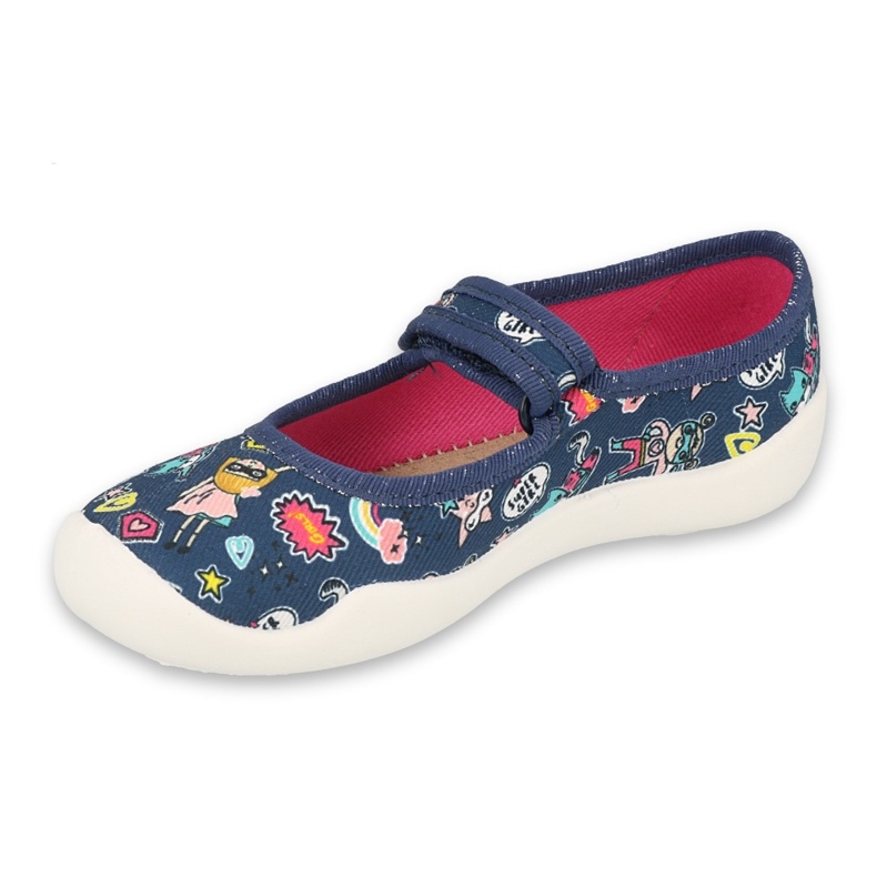Scarpe per bambini Befado 114Y482 blu navy multicolore 1