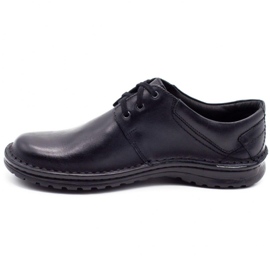 Joker Scarpe da uomo in pelle 229 nere nero 1
