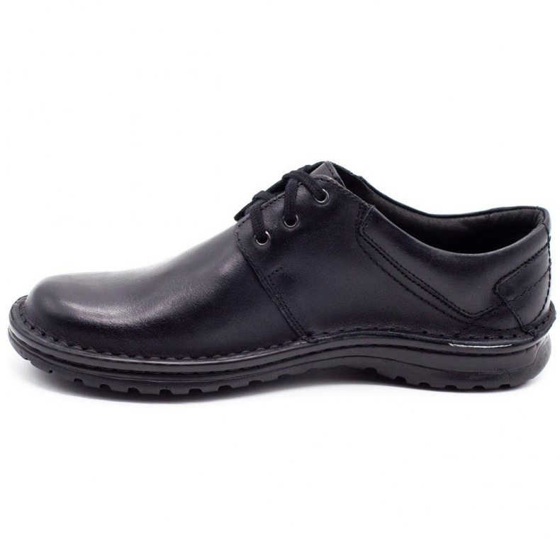 Joker Scarpe da uomo in pelle 229 nere nero 1