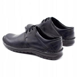 Joker Scarpe da uomo in pelle 229 nere nero 4