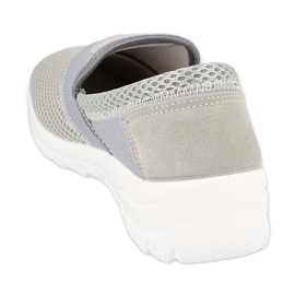 Scarpe da donna Befado 517D009 beige grigio 1