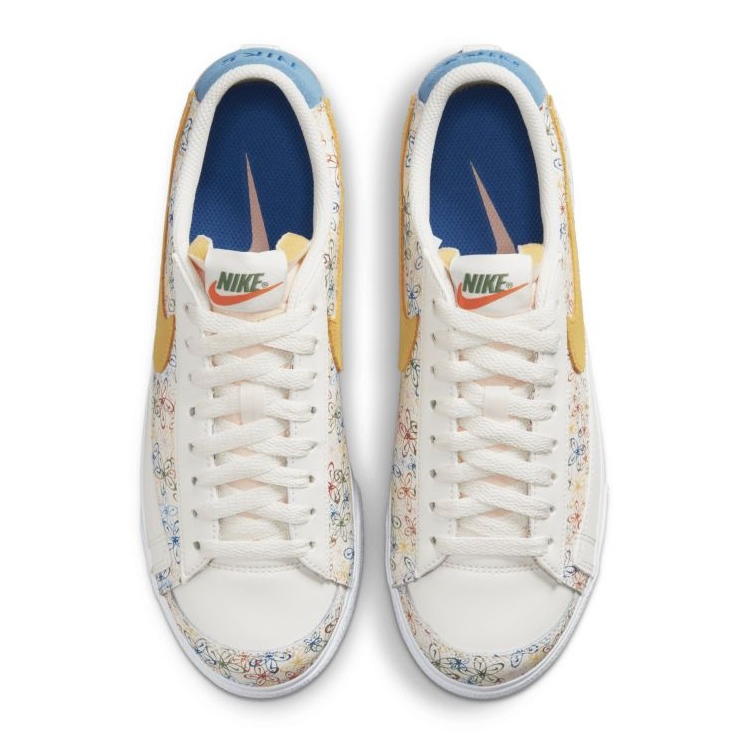 Nike Blazer Low Platform W DV3210-100 bianca multicolore 1
