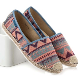 Vices Espadrillas con fantasia etnica multicolore 1