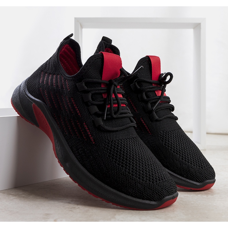 Sneakers sportive Brownle nere e rosse nero rosso 1