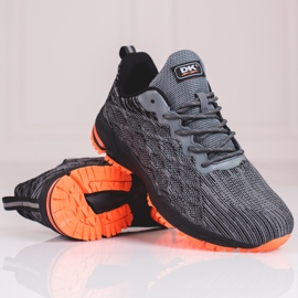 Scarpe sportive da uomo grigie DK nero grigio 1