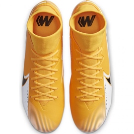 Nike Mercurial Superfly 7 Academy M FG / MG AT7946 801 scarpe da calcio multicolore arance e rosse 1