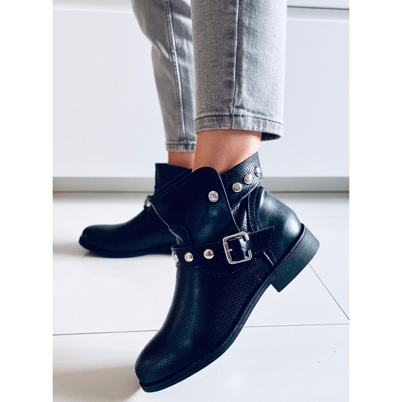 BM Cressida Stivali piatti neri da donna nero 2