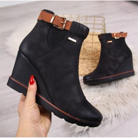 Sneakers nere con zeppa Filippo nere nero 1