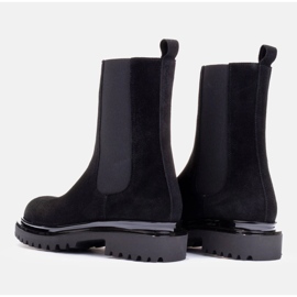 Marco Shoes Stivaletti in camoscio nero 1