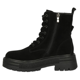 Stivali isolanti in pelle scamosciata Filippo W PAW379A nero 2