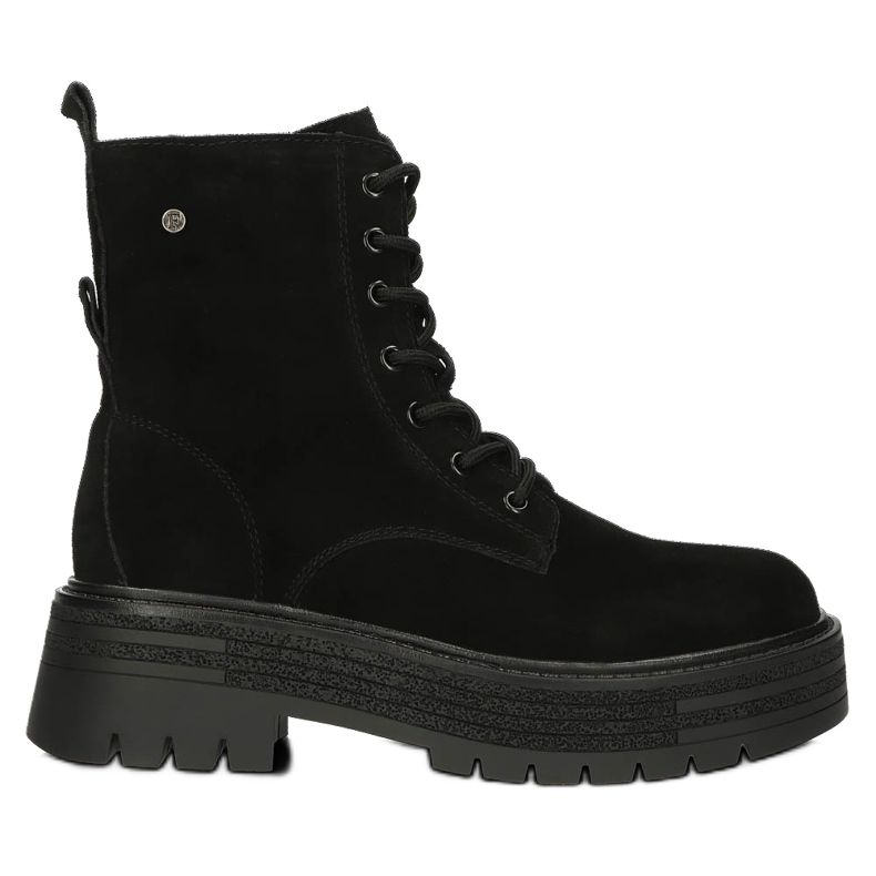 Stivali isolanti in pelle scamosciata Filippo W PAW379A nero 1