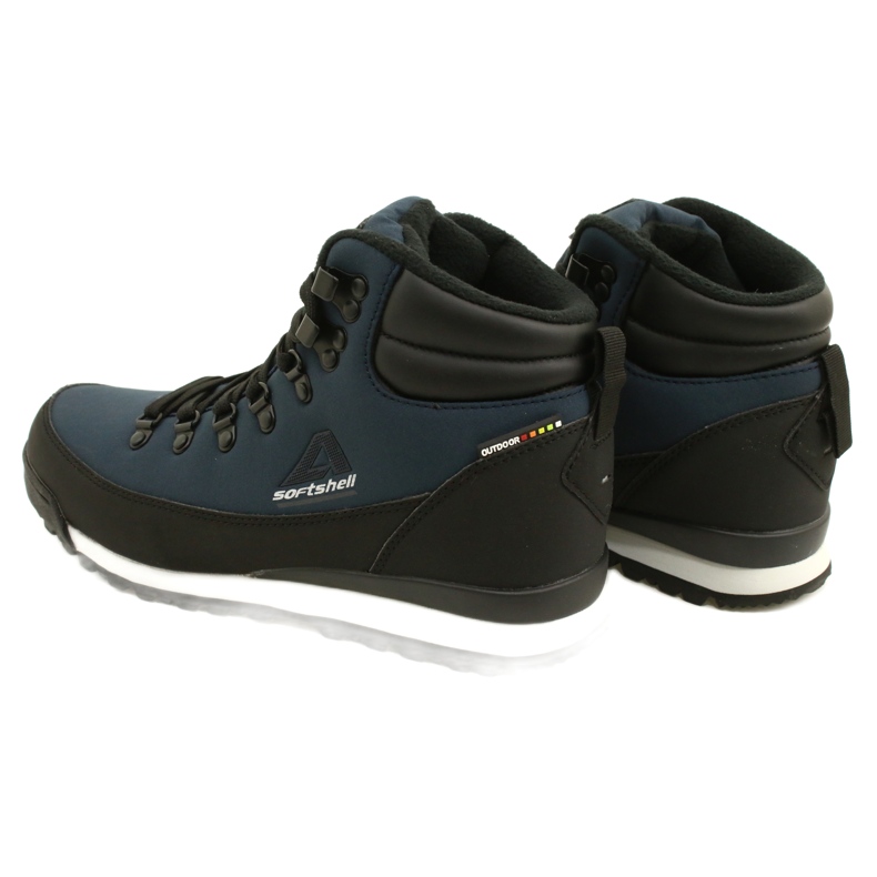 American Club Scarpone invernale da trekking americano con membrana WT61. Blu navy nero 3