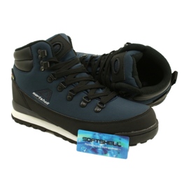 American Club Scarpone invernale da trekking americano con membrana WT61. Blu navy nero 4