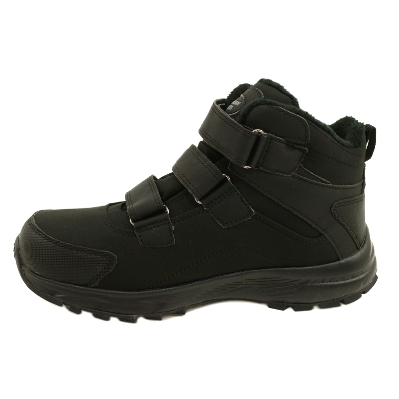 American Club Scarpe invernali americane con membrana nera nero 1