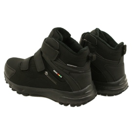 American Club Scarpe invernali americane con membrana nera nero 3