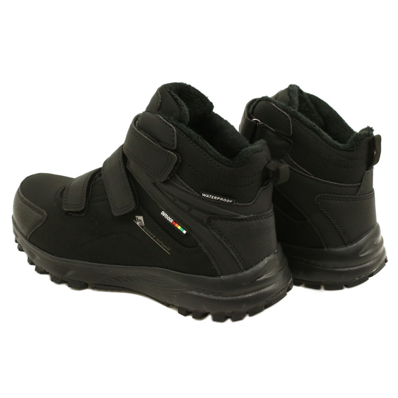 American Club Scarpe invernali americane con membrana nera nero 3