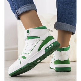 Sneakers verdi per la caviglia Megatheo verde 1