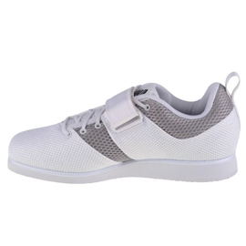 Scarpe Adidas Powerlift 5 sollevamento pesi GY8919 bianca 1
