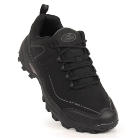 Scarpe sportive da trekking softshell da uomo Atletico nero 1