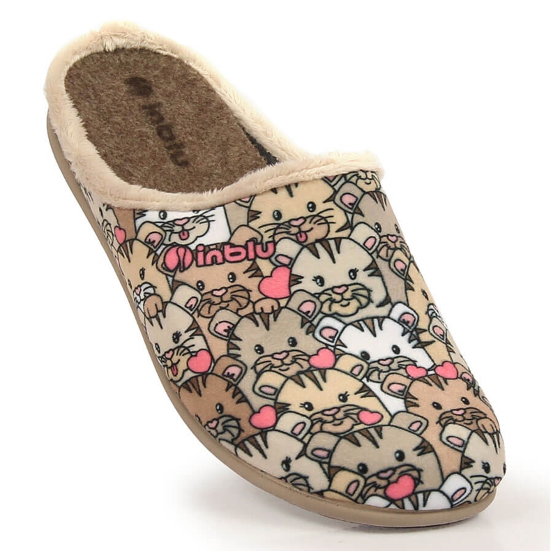 Ciabatte da donna con inserto removibile multicolor Inblu multicolore 1