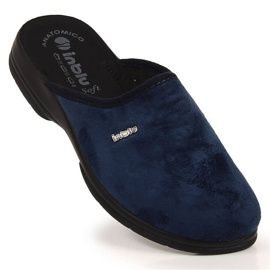 Comode ciabatte da uomo Inblu blu navy 1